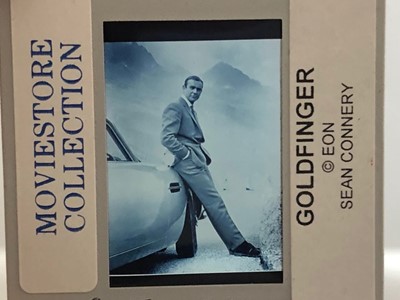 Lot 303 - A Set of James Bond Goldfinger Movie Photograph Negatives / Slides