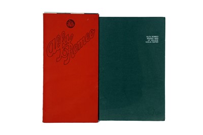 Lot 313 - Alfa Romeo Paperwork