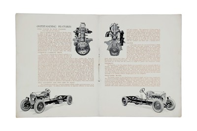 Lot 361 - A Rare Bentley Six-Cylinder 6.5 litre Model Sales Brochure