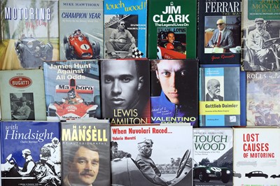 Lot 379 - Eighteen Motoring Biography Titles