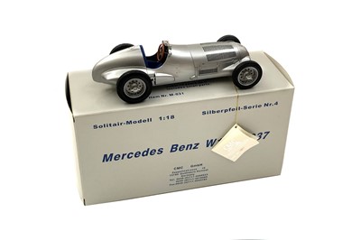 Lot 391 - Mercedes-Benz W125 1:18 Scale Model by CMC