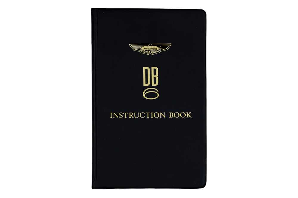Lot 395 - Aston Martin DB6 Manual