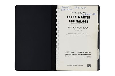 Lot 395 - Aston Martin DB6 Manual
