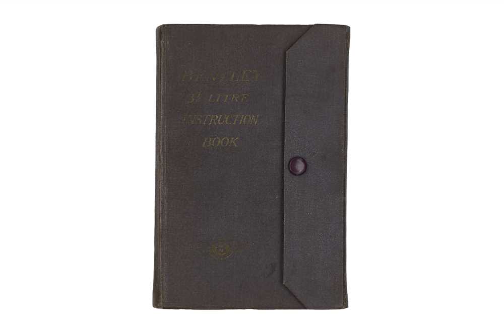 Lot 396 - Bentley 3.5L Manual