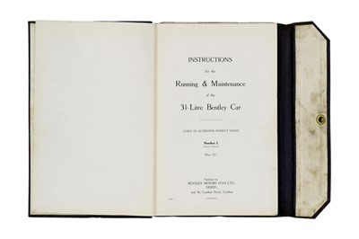 Lot 396 - Bentley 3.5L Manual