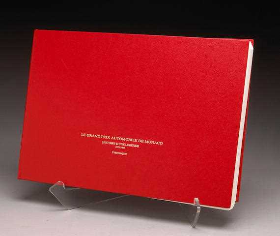 Lot 593 - Yves Naquin: Le Grand Prix Automobiles de Monaco