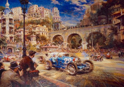 Lot 413 - 'Le Pur Sang des Automobiles' by De La Maria