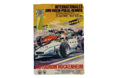 Lot 440 - 1969 Hockenheim Race Poster