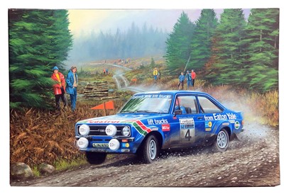 Lot 448 - An Original Oil Painting by Keith Davies