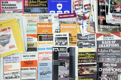 Lot 457 - Quantity of Motor Racing Programmes