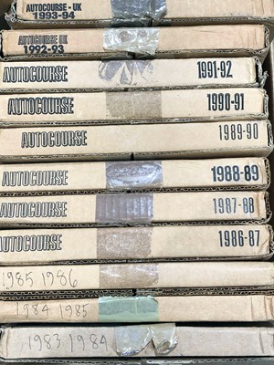 Lot 459 - Thirty-Six Autocourse Annuals