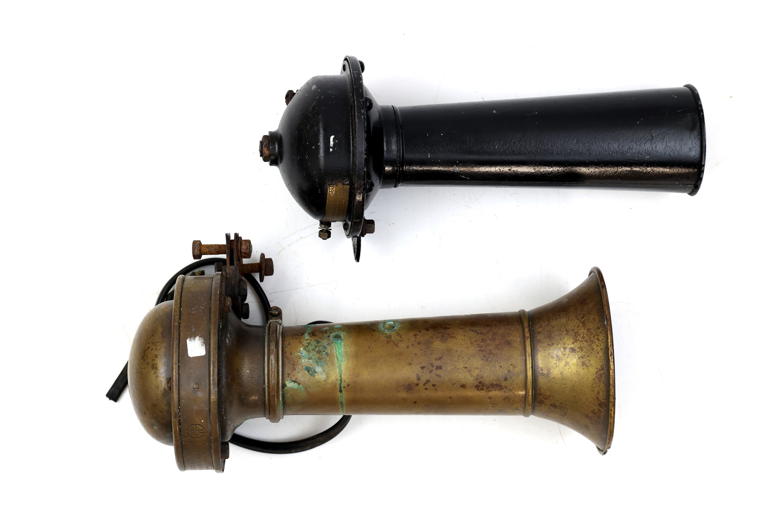 Lot 467 Two Vintage Horns