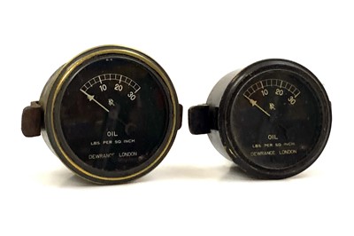 Lot 474 - Two Rolls-Royce Oil Pressure Gauges