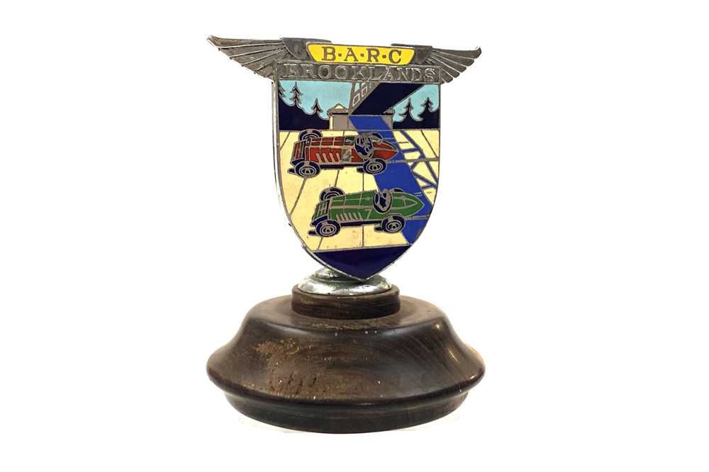 Lot 475 - BARC Brooklands Member’s Car Badge