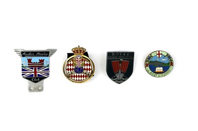 Lot 503 - Four Car Badges