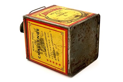 Lot 504 - A Rare Challenge Motor Oil Can