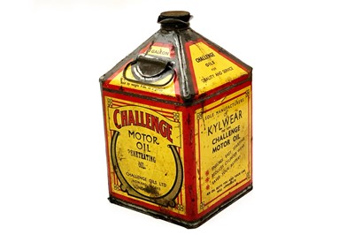 Lot 504 - A Rare Challenge Motor Oil Can