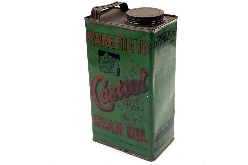 Lot 508 - Castrol Motor Oil Can