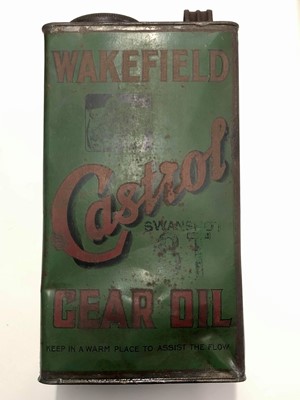 Lot 508 - Castrol Motor Oil Can