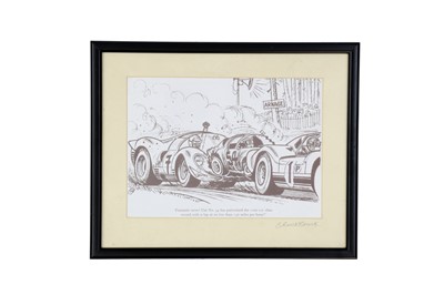 Lot 528 - A Signed Brockbank Cartoon Print