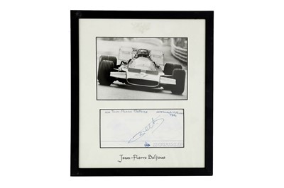 Lot 529 - J.P Beltoise Signed Matra Presentation