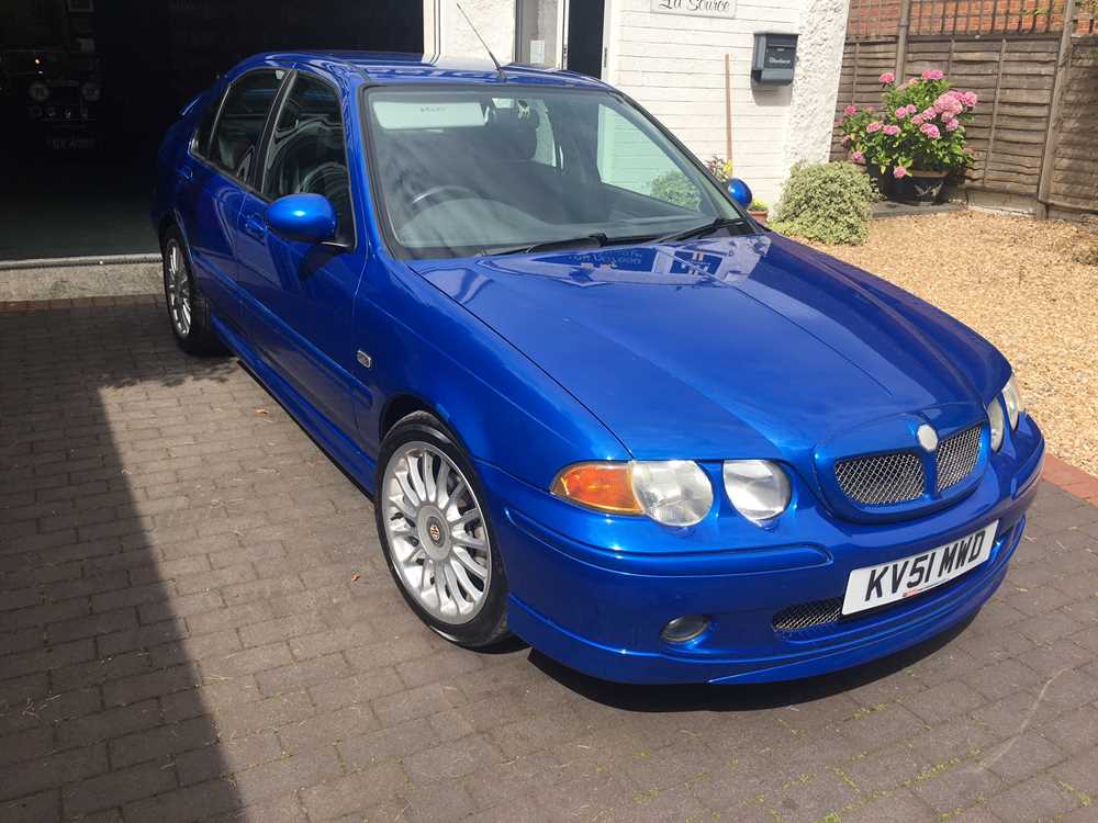 Lot 342 2001 MG ZS 180 lot-342-2001-mg-zs-180