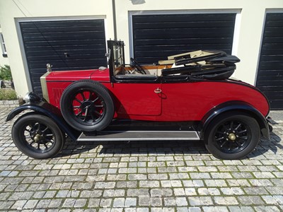 Lot 314 - 1927 Morris Oxford 3/4 Open Head Coupe