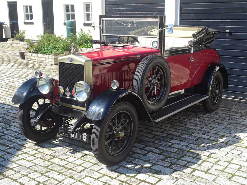 Lot 314 - 1927 Morris Oxford 3/4 Open Head Coupe