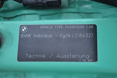Lot 308 - 1998 BMW Z3 1.9 Individual