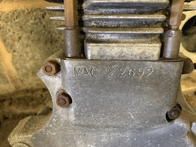 Lot 202 - 1955 Velocette MAC