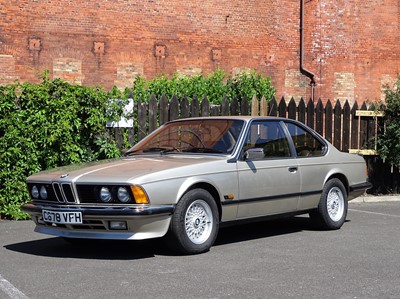 Lot 321 - 1986 BMW 635 CSi