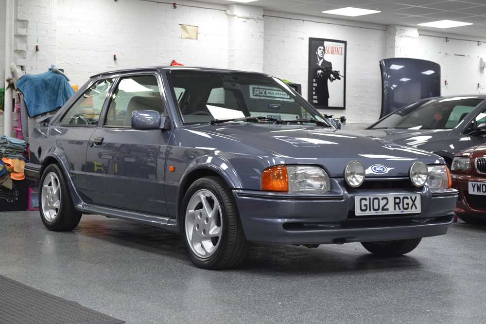 Lot 343 19 Ford Escort Rs Turbo Lot 343 19 Ford Escort Rs Turbo