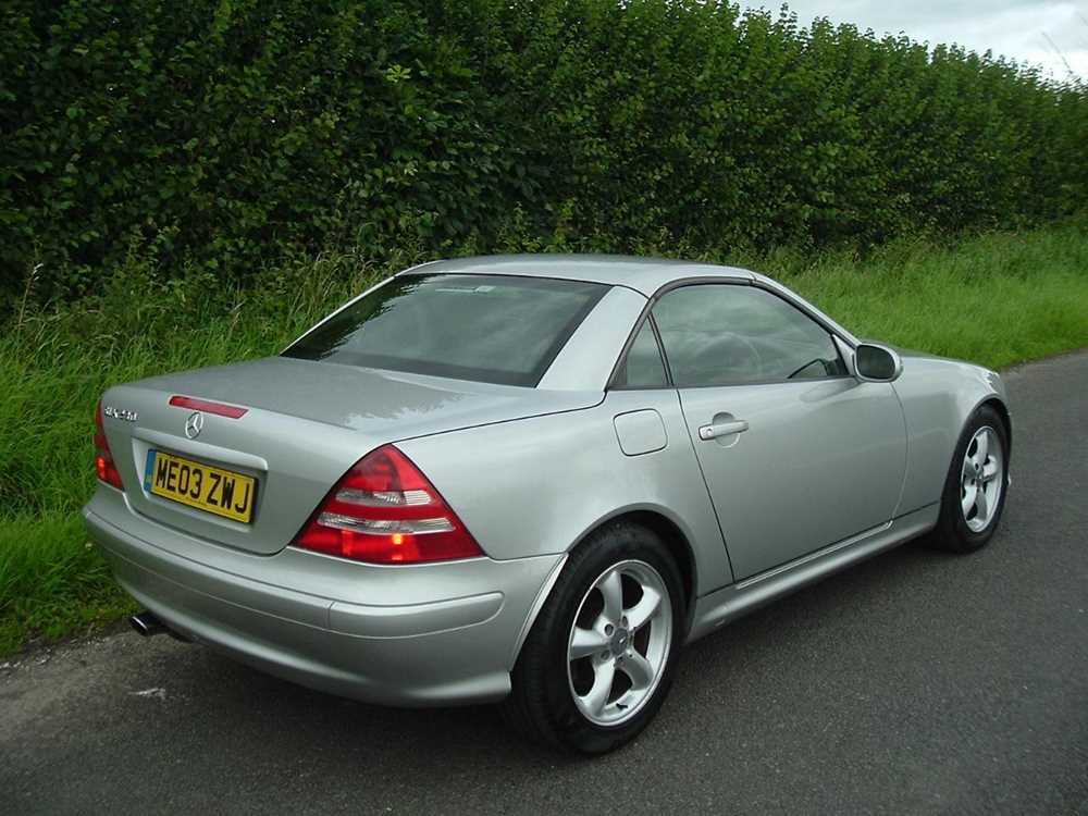 Lot 348 - 2003 Mercedes-Benz SLK 230 Kompressor