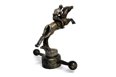 Lot 108 - A Rare Horse and Jockey Accessory Mascot by Gregoire