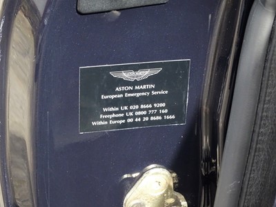 Lot 334 - 2002 Aston Martin DB7 Vantage Volante
