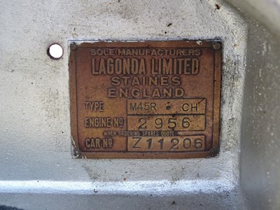Lot 36 - 1934 Lagonda M45 Rapide Tourer