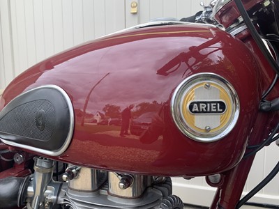 Lot 64 - 1957 Ariel NH 350 Red Hunter