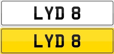 Lot 103 - Registration Number - LYD 8