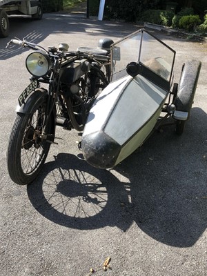 Lot 209 - 1927 Sunbeam Model 9 with Swallow Sports sidecar