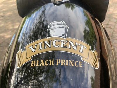 Lot 35 - 1955 Vincent Black Prince Series D