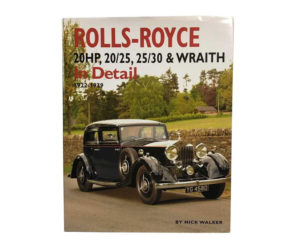 Lot 107 - Rolls-Royce: 20HP, 20/25, 25/30 and Wraith in Detail, 1922-1939