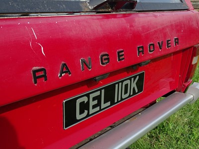 Lot 7 - 1971 Range Rover 'Two Door'