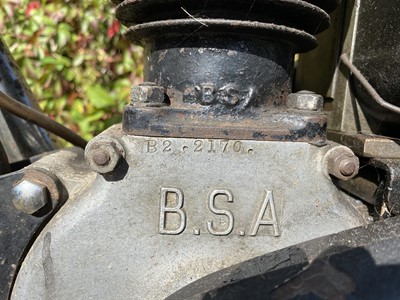 Lot 3 - 1934 BSA B2