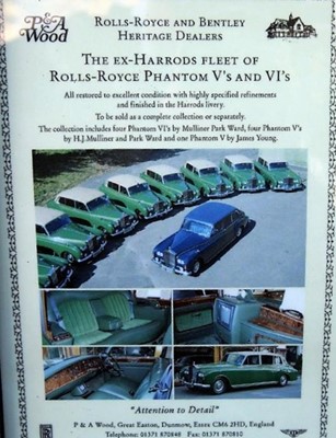 Lot 347 - 1969 Rolls-Royce Phantom VI
