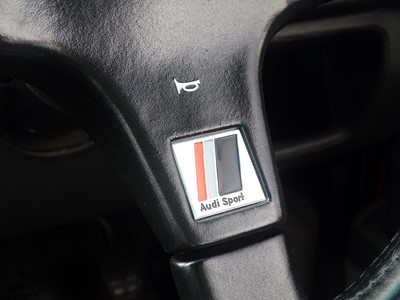 Lot 84 - 1990 Audi UR Quattro 2.2 Turbo RR 20V