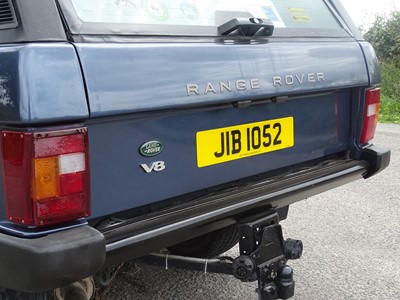 Lot 342 - 1989 Range Rover Vogue EFI