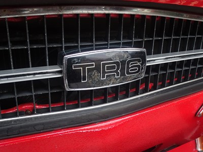 Lot 328 - 1974 Triumph TR6 Coupe