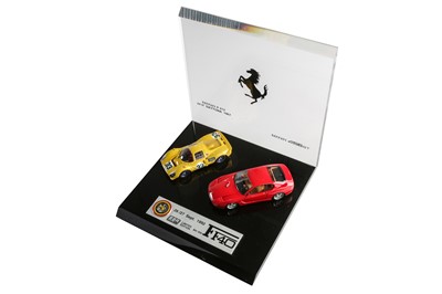 Lot 247 - Ferrari Model Display by BBR, in Display Case