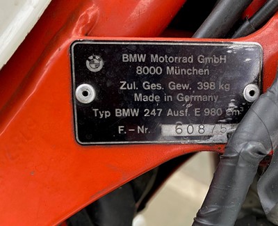 Lot 99 - 1977 BMW R100 HPN