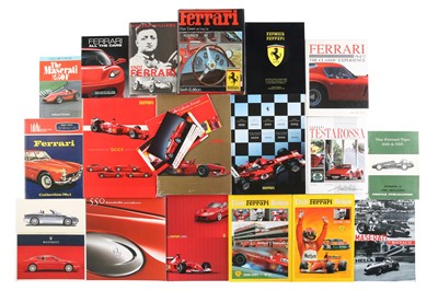 Lot 253 - Quantity of Ferrari and Maserati Literature